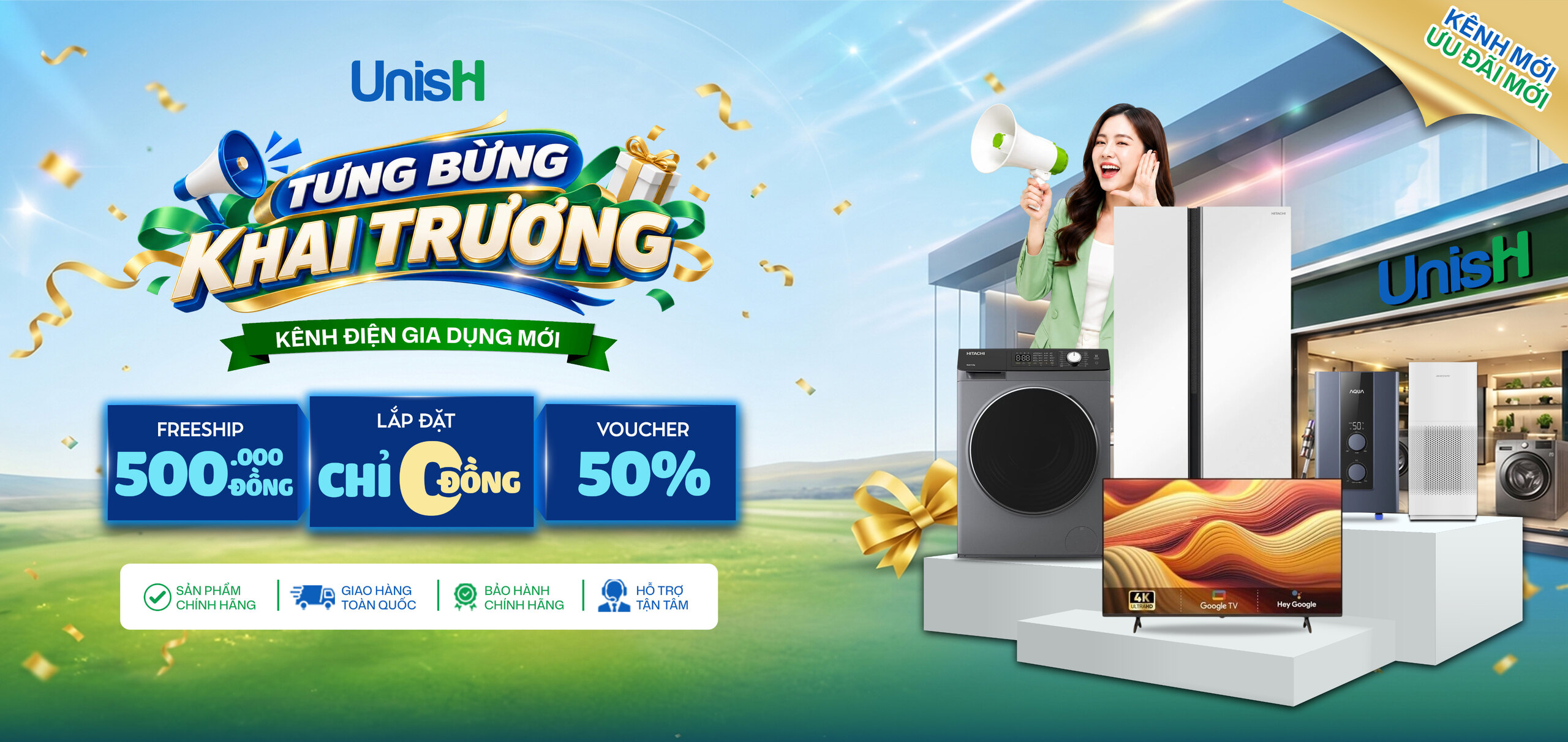 Kênh mới ưu đãi mới